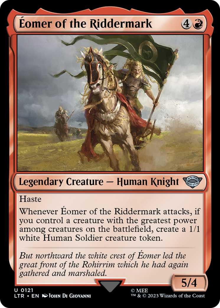 Éomer of the Riddermark (LTR) 121 - WZRD TCG