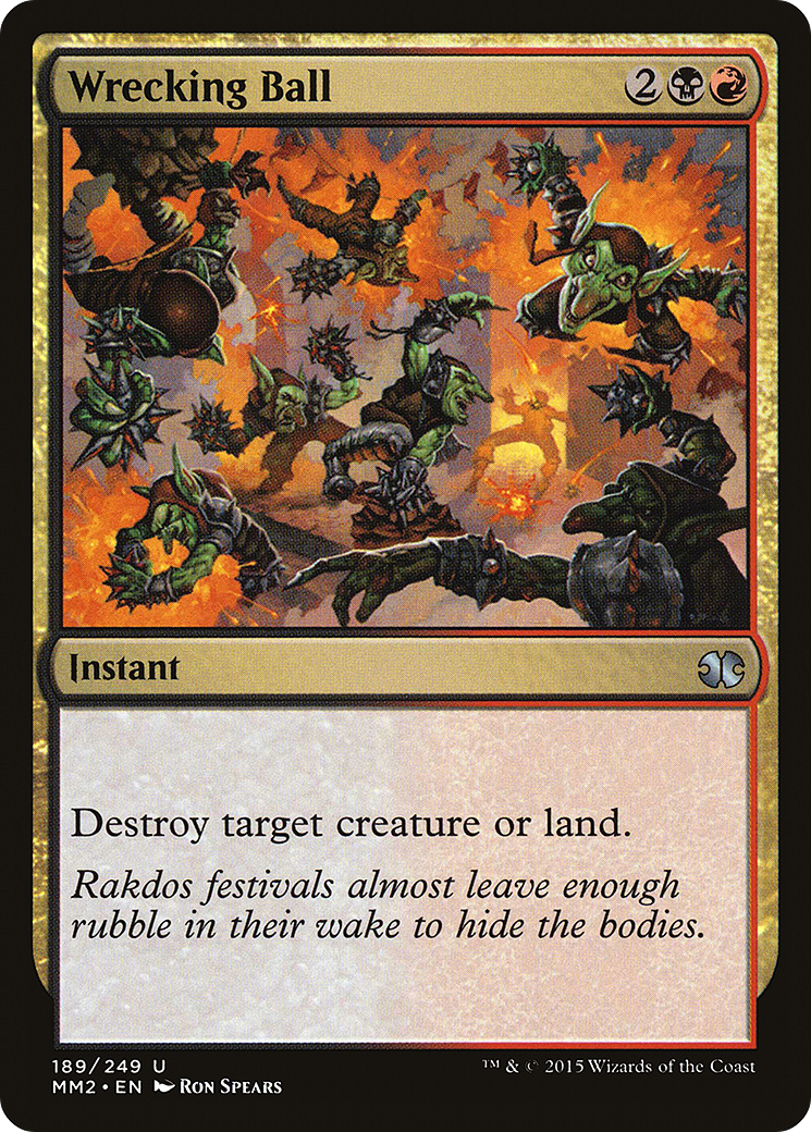Wrecking Ball (MM2) 189 - WZRD TCG