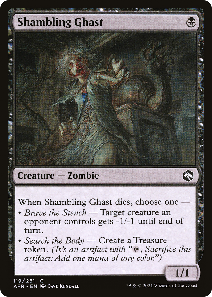 Shambling Ghast (AFR) 119 - WZRD TCG