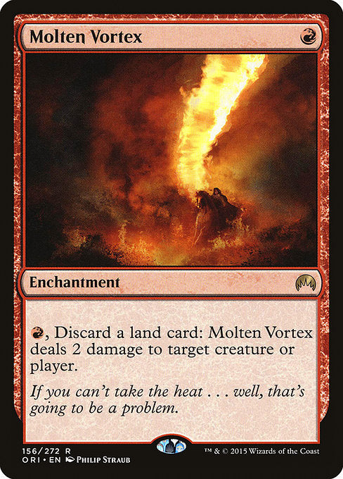 Molten Vortex front