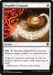 Dispeller's Capsule (CMR) 18 - WZRD TCG