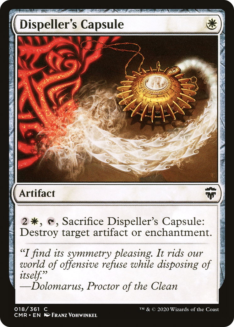 Dispeller's Capsule (CMR) 18 - WZRD TCG
