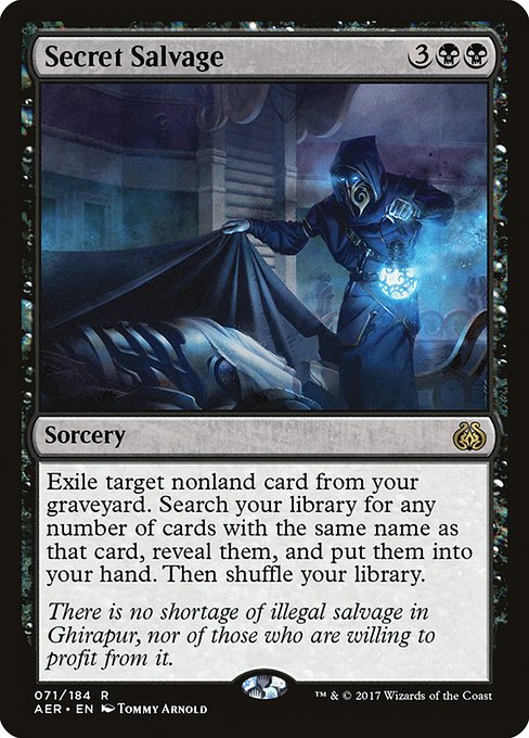 Secret Salvage front