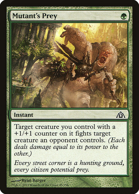Mutant's Prey front