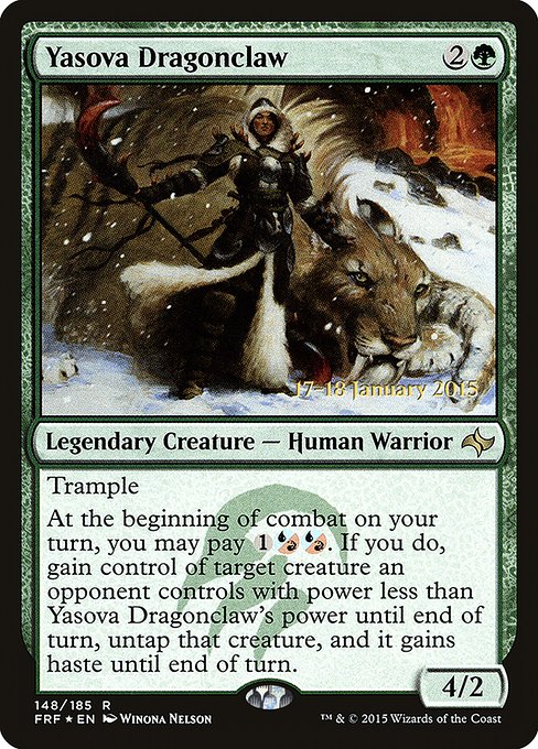 Yasova Dragonclaw front