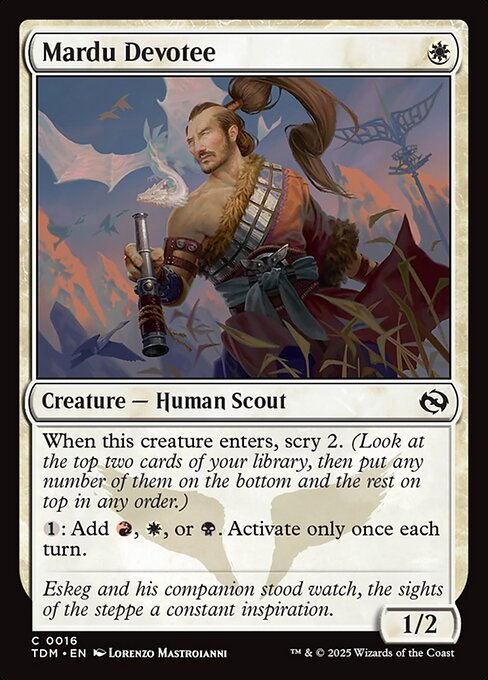 Mardu Devotee front