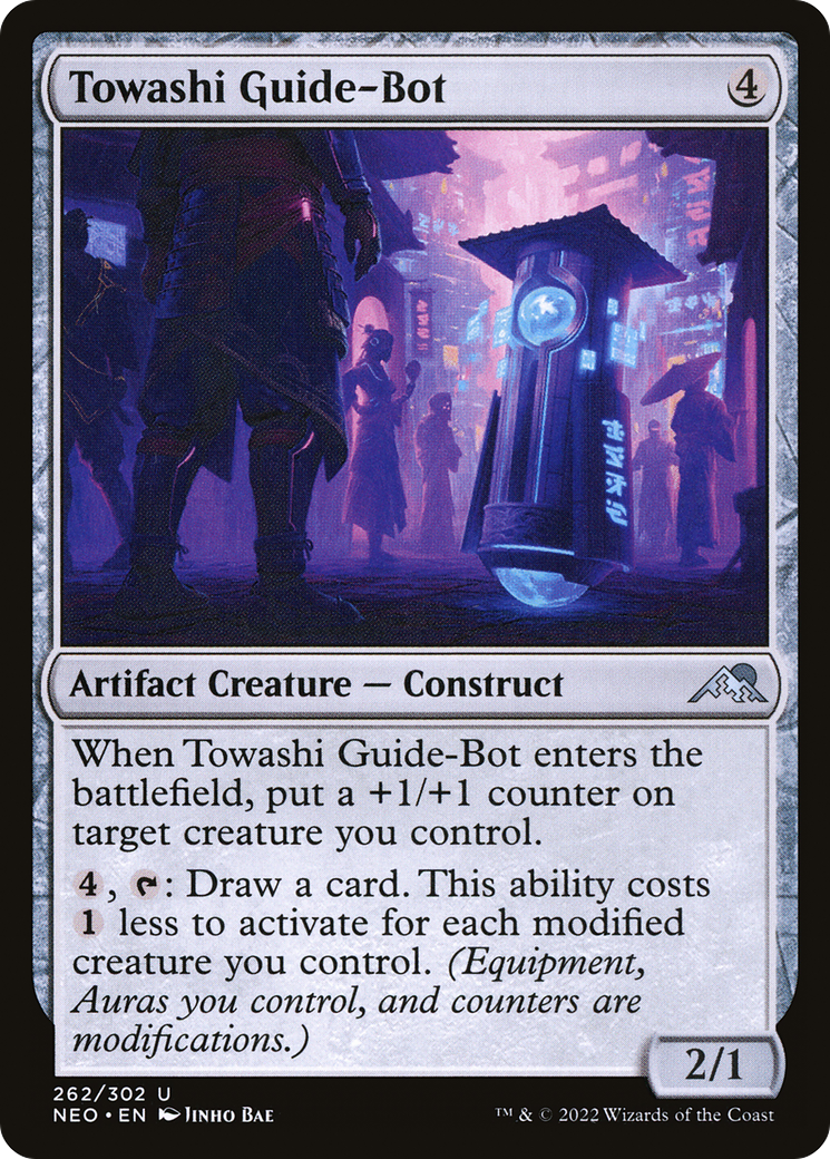 Towashi Guide-Bot (NEO) 262 - WZRD TCG