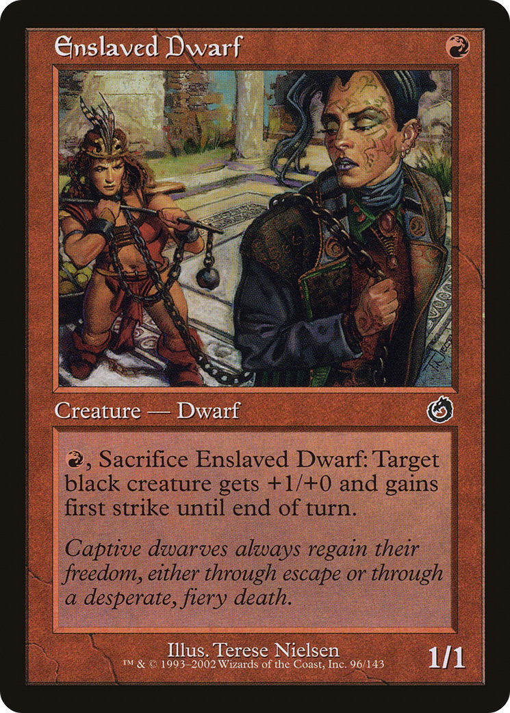 Enslaved Dwarf (TOR) 96 - WZRD TCG