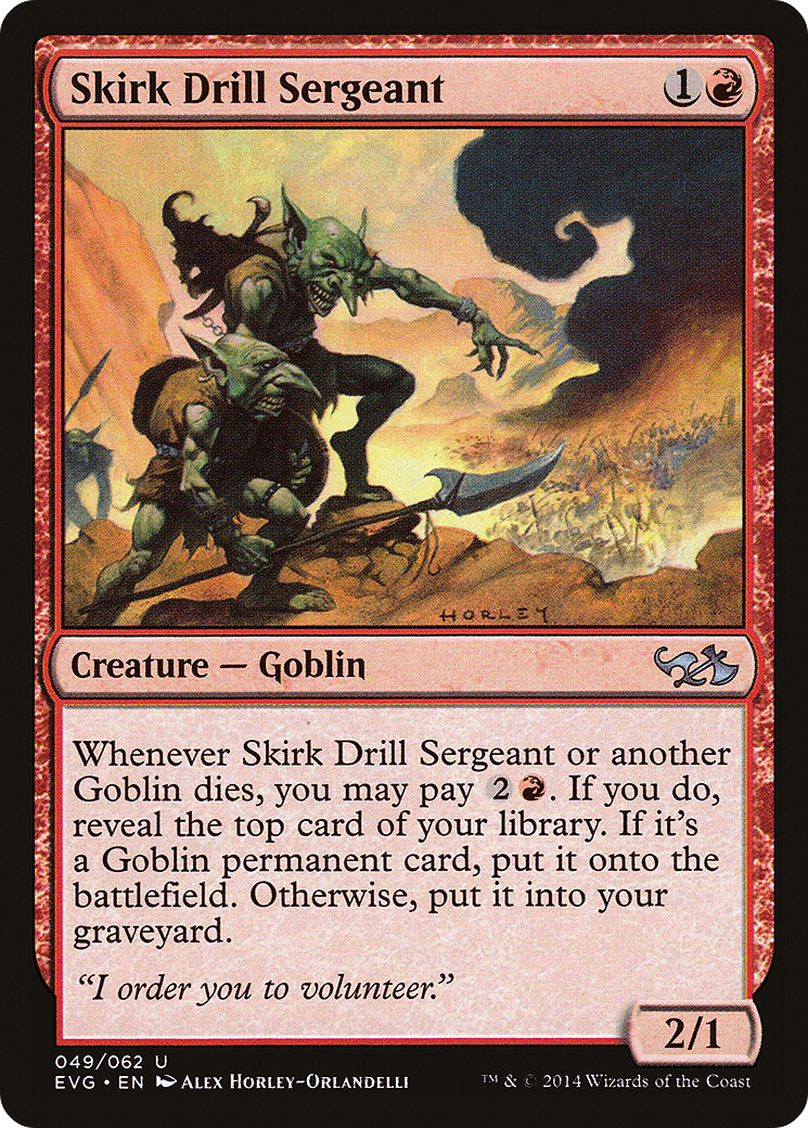 Skirk Drill Sergeant (EVG) 49 - WZRD TCG