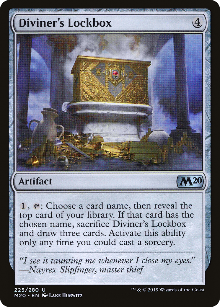 Diviner's Lockbox (M20) 225
