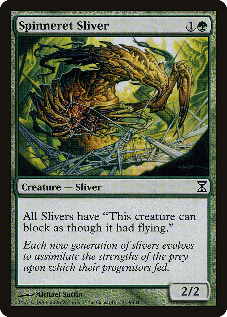 Spinneret Sliver (TSP) 219 - WZRD TCG