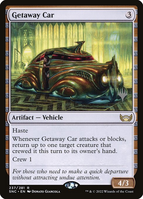 Getaway Car front