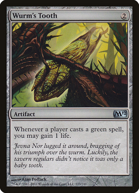 Wurm's Tooth front