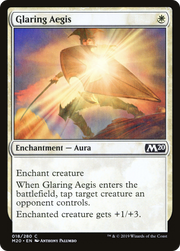 Glaring Aegis (M20) 18 - WZRD TCG