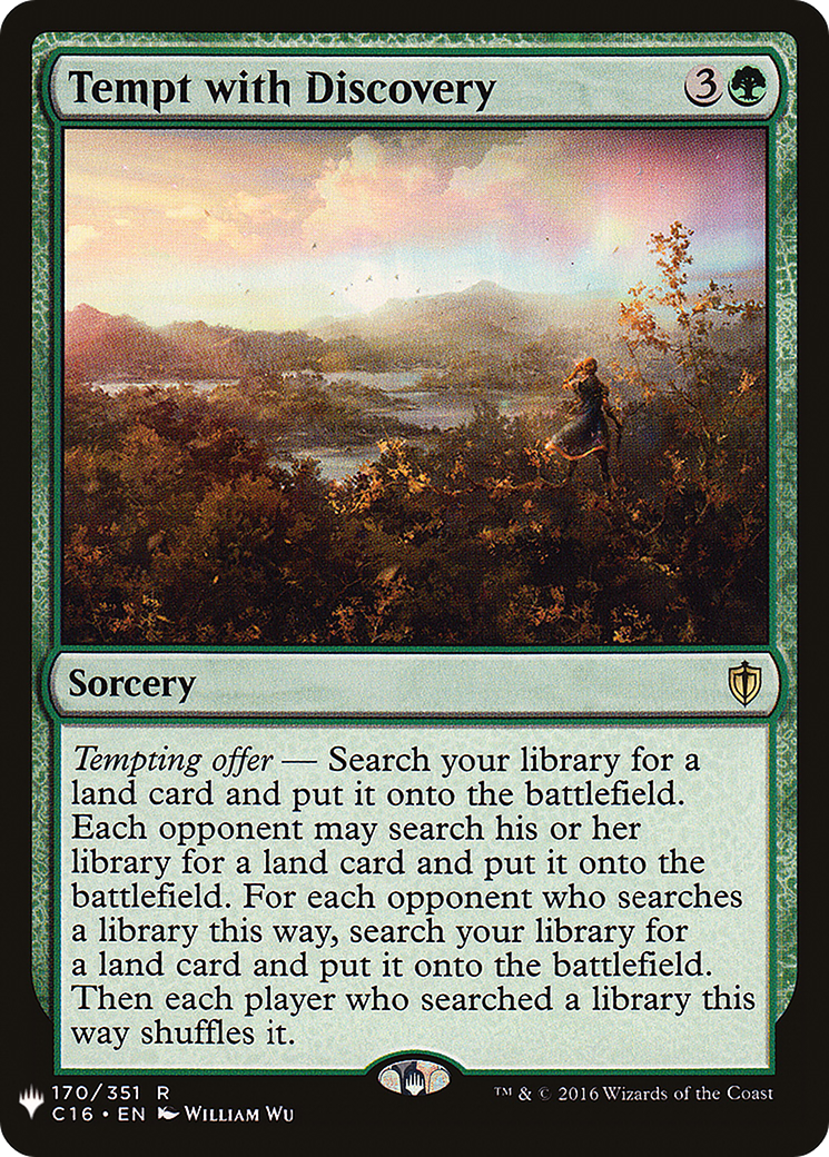 Tempt with Discovery (PLST) C16-170