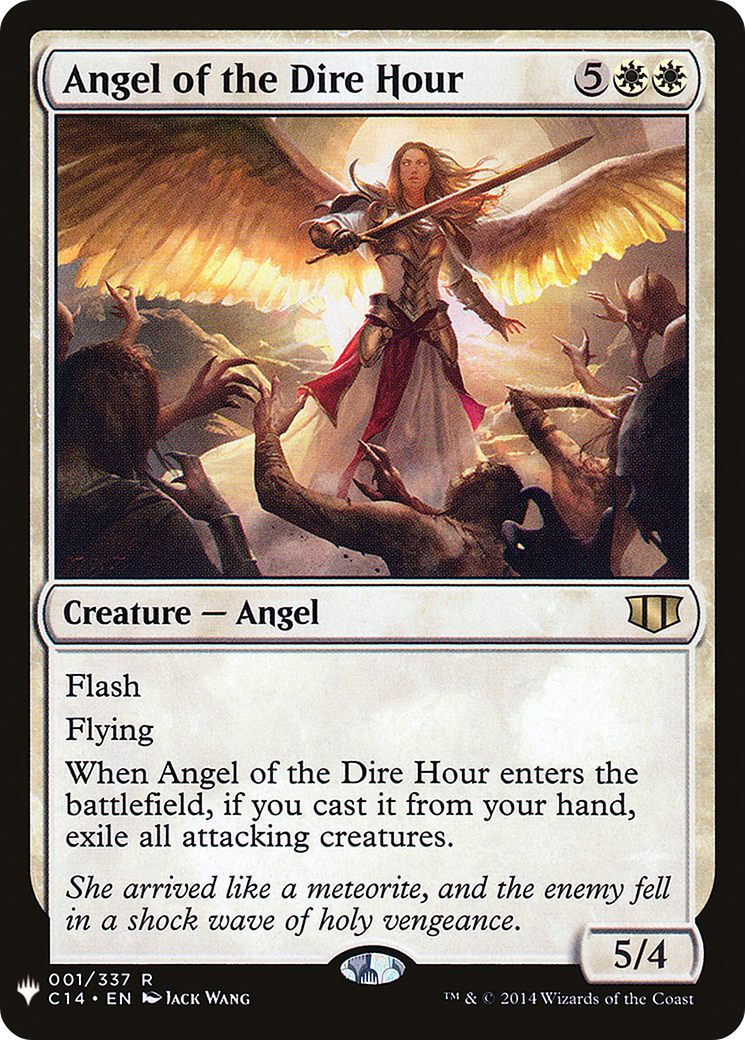 Angel of the Dire Hour (PLST) C14-1