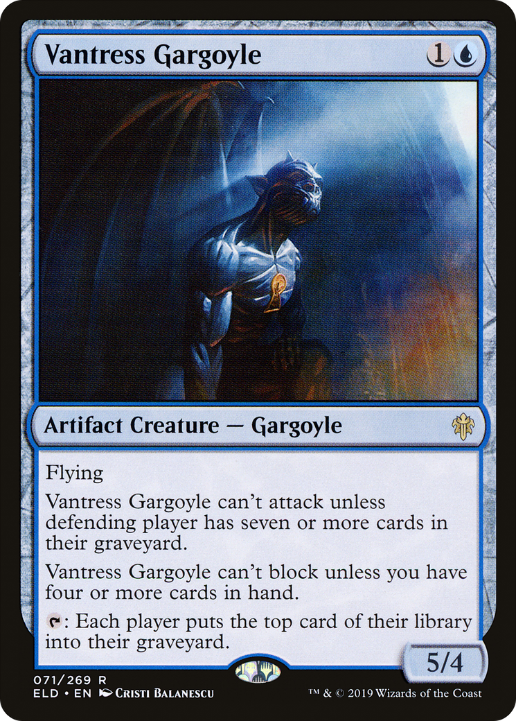 Vantress Gargoyle (ELD) 71 - WZRD TCG