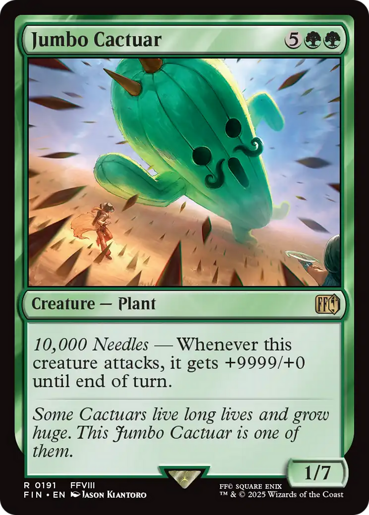 Jumbo Cactuar (FIN) 191