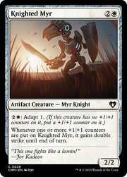 Knighted Myr front