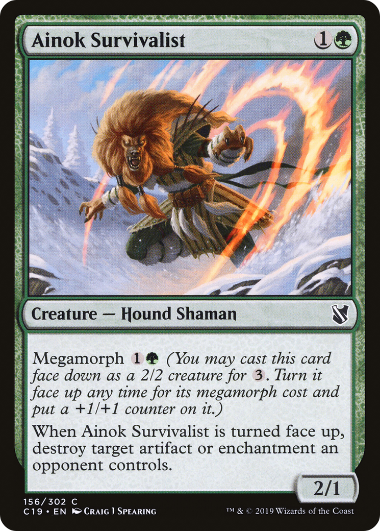 Ainok Survivalist (C19) 156