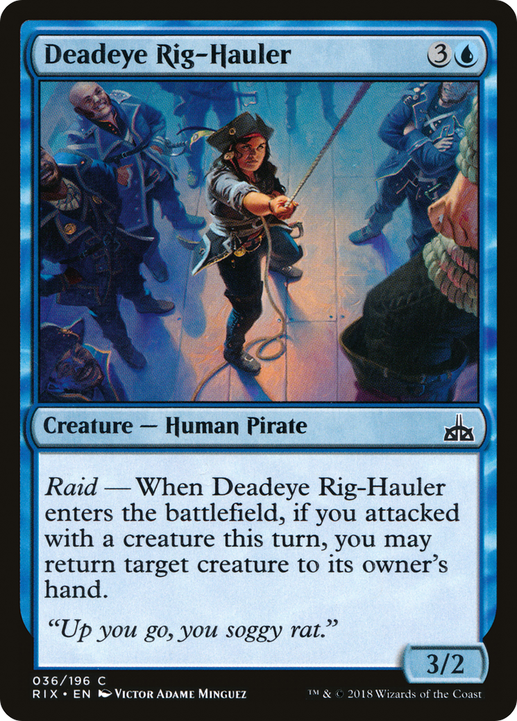 Deadeye Rig-Hauler (RIX) 36 - WZRD TCG