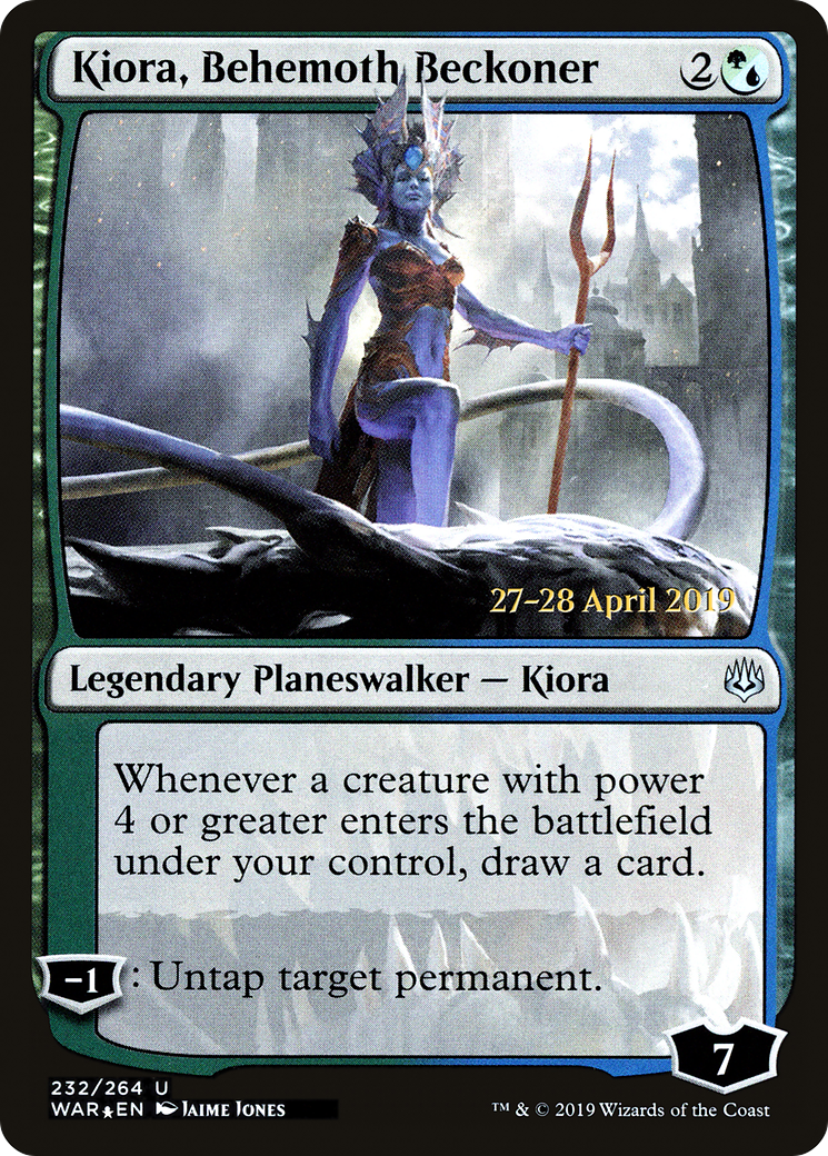 Kiora, Behemoth Beckoner (PWAR) 232s