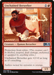 Unchained Berserker (M20) 164 - WZRD TCG