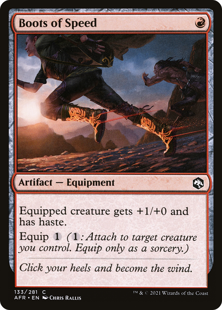 Boots of Speed (AFR) 133 - WZRD TCG