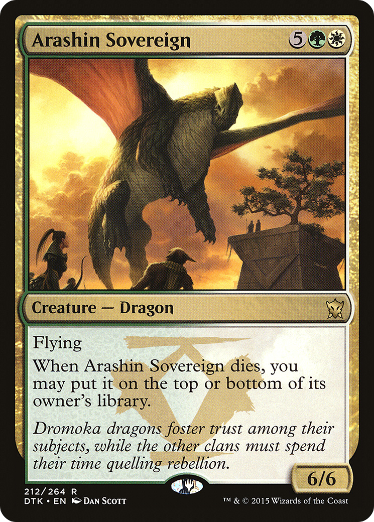 Arashin Sovereign (DTK) 212 - WZRD TCG