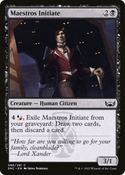 Maestros Initiate (SNC) 86 - WZRD TCG