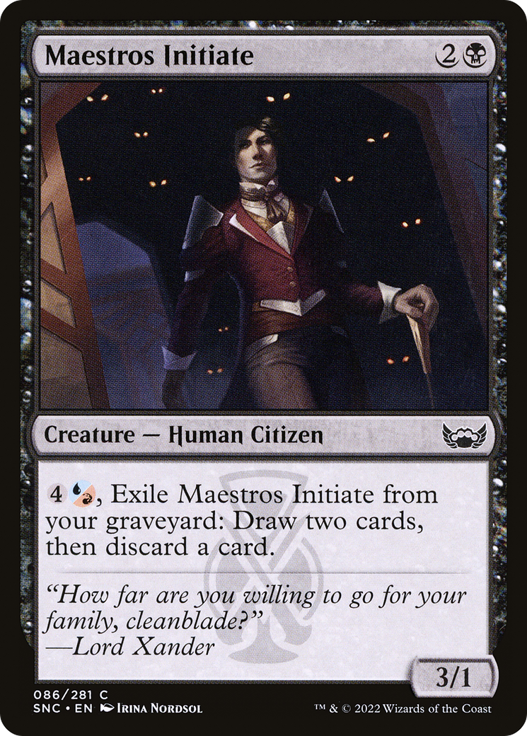 Maestros Initiate (SNC) 86 - WZRD TCG