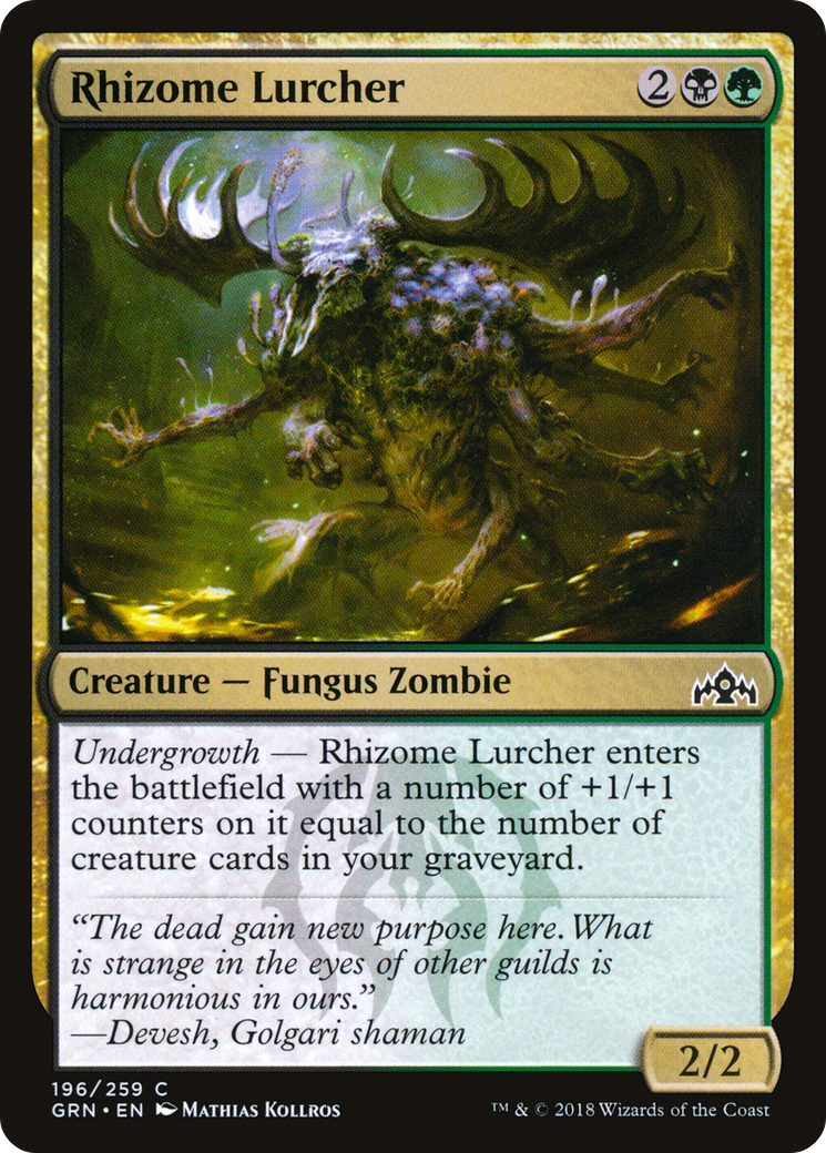 Rhizome Lurcher (GRN) 196 - WZRD TCG