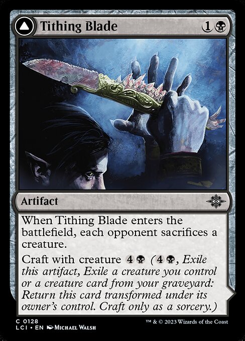 Tithing Blade // Consuming Sepulcher (The Lost Caverns of Ixalan 128) - WZRD TCG