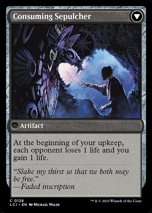 Tithing Blade // Consuming Sepulcher (Back)