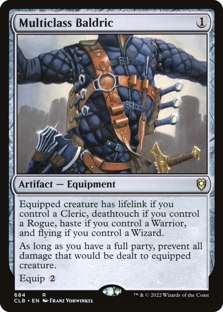 Multiclass Baldric (CLB) 684