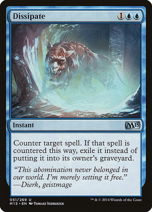 Dissipate front