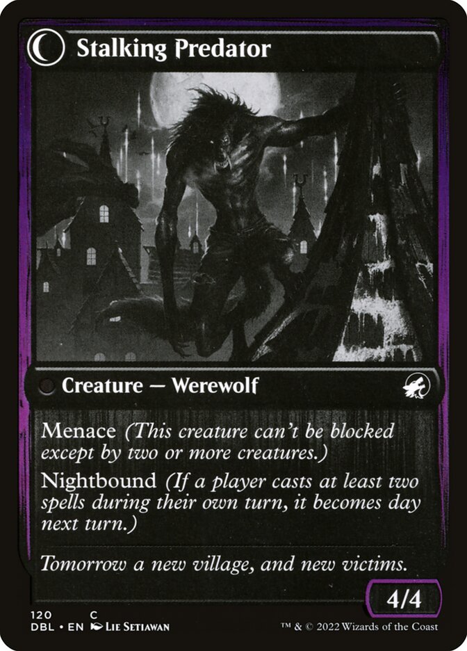 Shady Traveler // Stalking Predator (DFC) (DBL) 120 - WZRD TCG