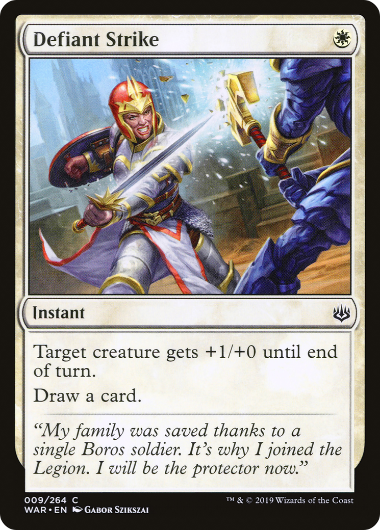 Defiant Strike (WAR) 9 - WZRD TCG