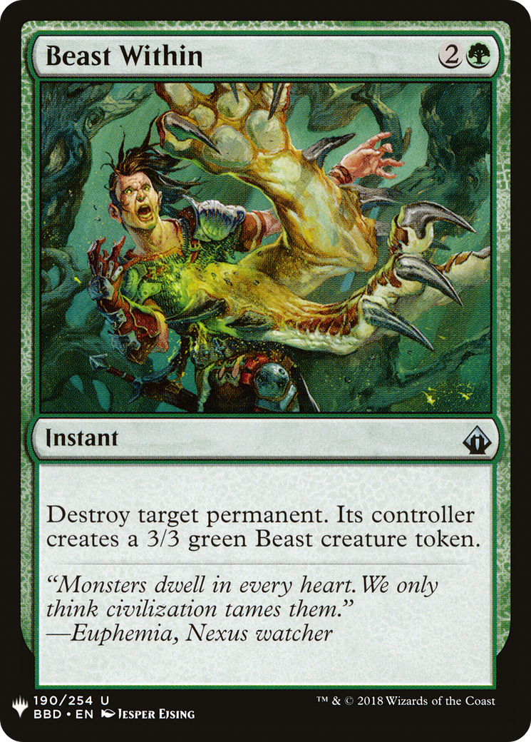 Beast Within (PLST) BBD-190
