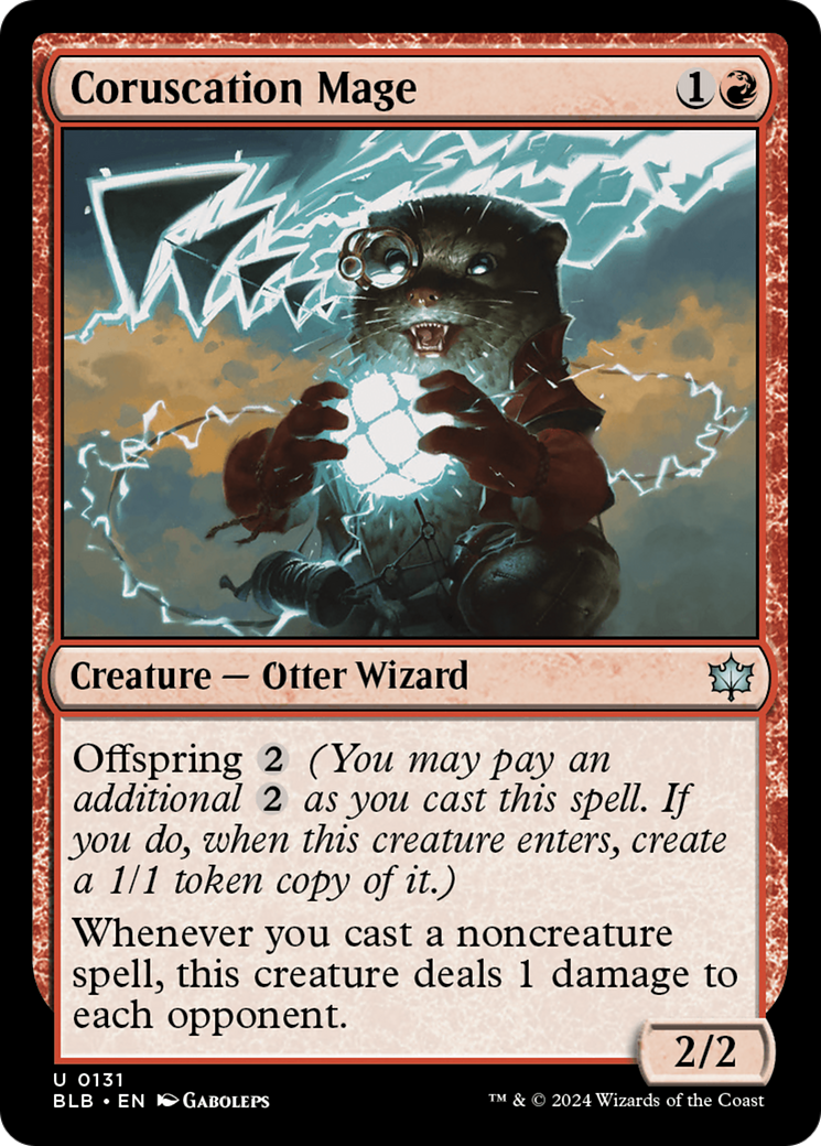 Coruscation Mage (BLB) 131 - WZRD TCG