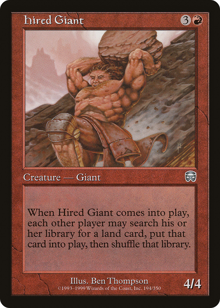 Hired Giant (MMQ) 194