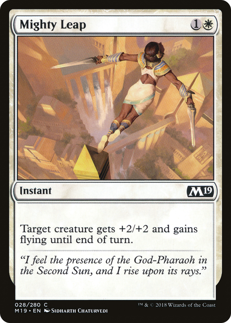 Mighty Leap (M19) 28 - WZRD TCG
