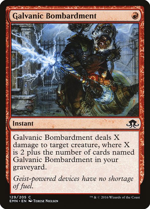 Galvanic Bombardment front
