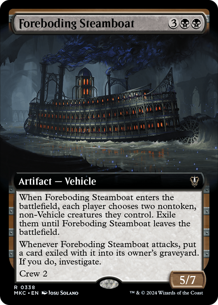 Foreboding Steamboat (MKC) 338 - WZRD TCG
