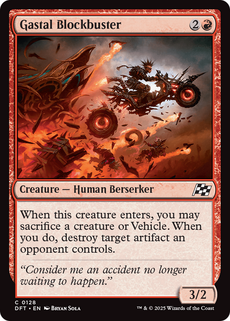 Gastal Blockbuster (DFT) 128 - WZRD TCG