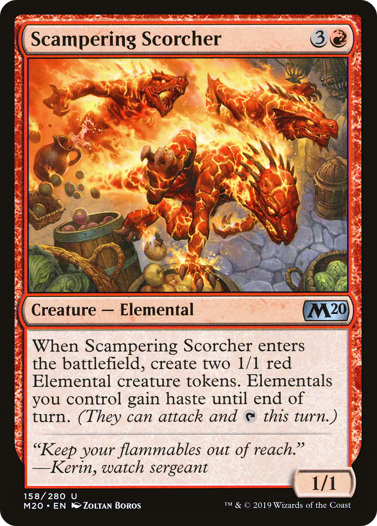 Scampering Scorcher (M20) 158 - WZRD TCG