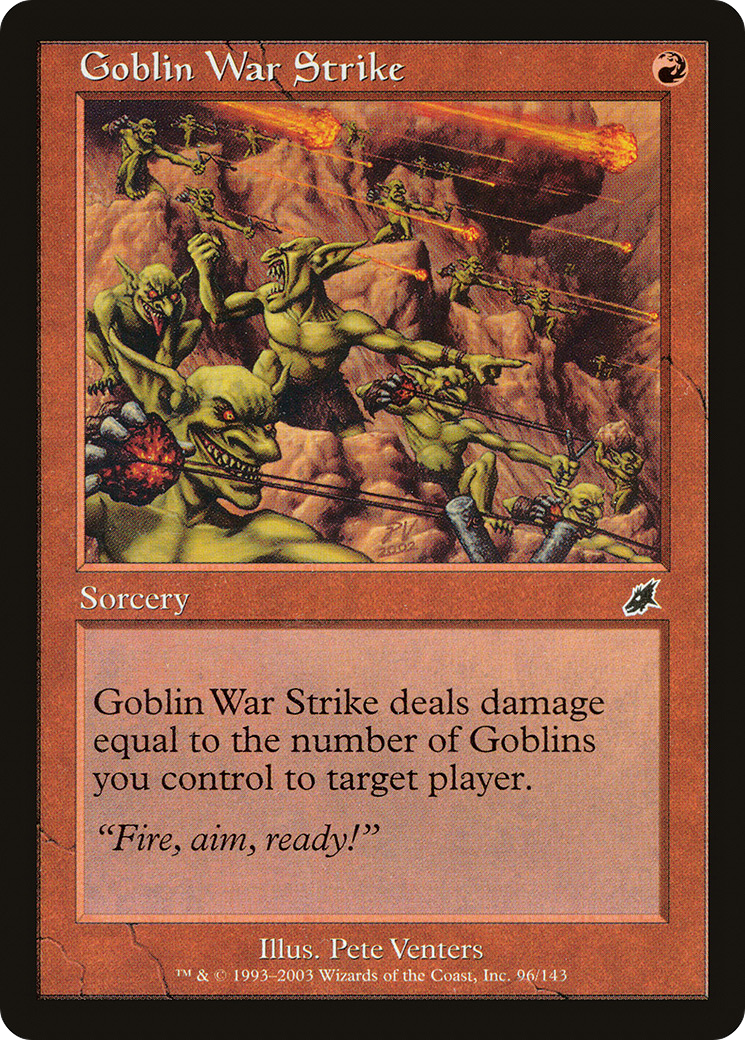 Goblin War Strike (SCG) 96