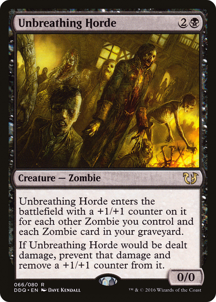 Unbreathing Horde (DDQ) 66 - WZRD TCG