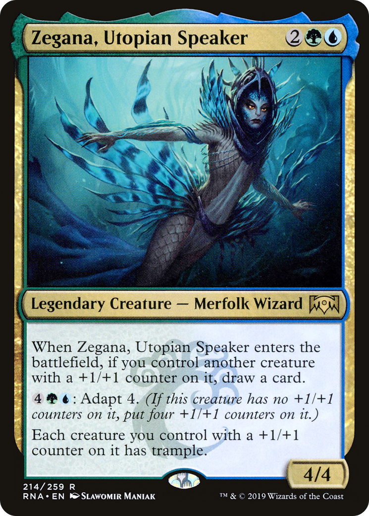 Zegana, Utopian Speaker (RNA) 214