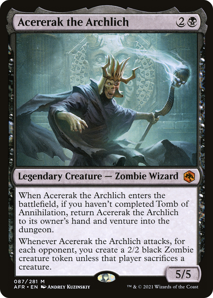 Acererak the Archlich (AFR) 87